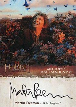 2015 Cryptozoic The Hobbit: The Desolation of Smaug - Autographs #NNO Martin Freeman Front
