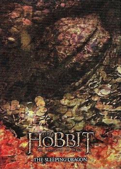2015 Cryptozoic The Hobbit: The Desolation of Smaug - Smaug #S2 The Sleeping Dragon Front