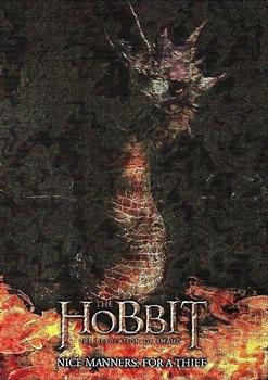 2015 Cryptozoic The Hobbit: The Desolation of Smaug - Smaug #S4 Nice Manners, for a Thief Front