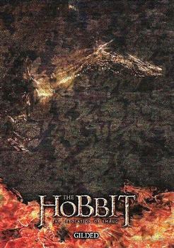 2015 Cryptozoic The Hobbit: The Desolation of Smaug - Smaug #S6 Gilded Front