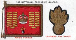 1930 Player's Regimental Standards and Cap Badges #5 1st Bn. Grenadier Guards Front