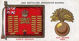 1930 Player's Regimental Standards and Cap Badges #6 2nd Bn. Grenadier Guards Front