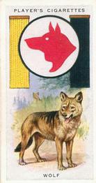 1933 Player's Boy Scout & Girl Guide Patrol Signs & Emblems #23 Wolf Front