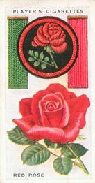 1933 Player's Boy Scout & Girl Guide Patrol Signs & Emblems #42 Red Rose Front