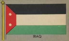 1950 Topps Parade Flags of the World (R714-6) #11 Iraq Front