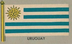 1950 Topps Parade Flags of the World (R714-6) #12 Uruguay Front