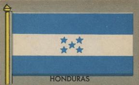 1950 Topps Parade Flags of the World (R714-6) #19 Honduras Front