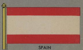 1950 Topps Parade Flags of the World (R714-6) #33 Spain Front