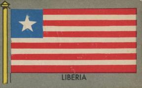 1950 Topps Parade Flags of the World (R714-6) #35 Liberia Front
