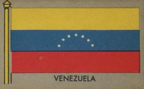 1950 Topps Parade Flags of the World (R714-6) #42 Venezuela Front