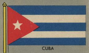 1950 Topps Parade Flags of the World (R714-6) #46 Cuba Front