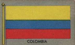 1950 Topps Parade Flags of the World (R714-6) #50 Colombia Front