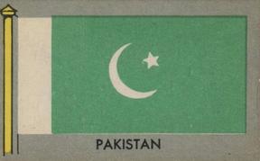 1950 Topps Parade Flags of the World (R714-6) #51 Pakistan Front