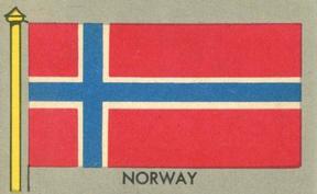 1950 Topps Parade Flags of the World (R714-6) #53 Norway Front