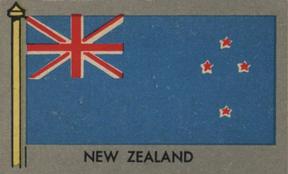 1950 Topps Parade Flags of the World (R714-6) #56 New Zealand Front