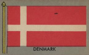 1950 Topps Parade Flags of the World (R714-6) #72 Denmark Front