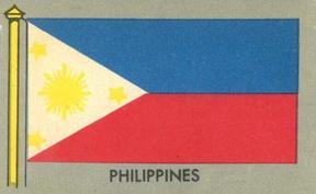 1950 Topps Parade Flags of the World (R714-6) #74 Philippines Front