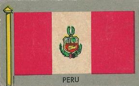 1950 Topps Parade Flags of the World (R714-6) #75 Peru Front
