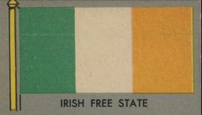 1950 Topps Parade Flags of the World (R714-6) #96 Irish Free State Front