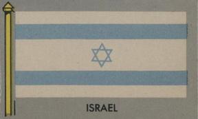 1950 Topps Parade Flags of the World (R714-6) #98 Israel Front