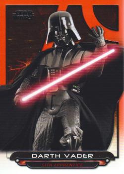 2018 Topps Star Wars: Galactic Files - Orange #ROTS-19 Darth Vader Front