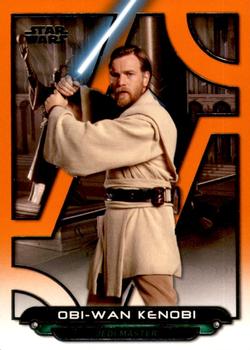 2018 Topps Star Wars: Galactic Files - Orange #ROTS-21 Obi-Wan Kenobi Front