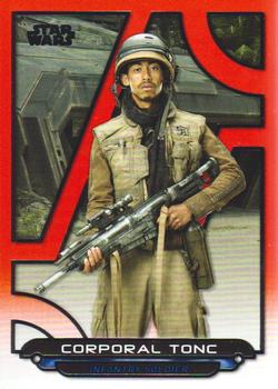 2018 Topps Star Wars: Galactic Files - Orange #RO-25 Corporal Tonc Front