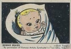 1951 Parkies Colour Comics (V339-3) #5 Bonny Braids Front