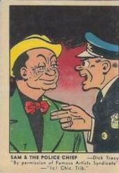 1951 Parkies Colour Comics (V339-3) #7 Sam & the Police Chief Front