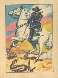 1951 Post Cereal Hopalong Cassidy Wild West (F278-2) #16 Hoppy Shoots A Rattlesnake Front