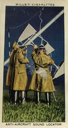1938 Wills's Air Raid Precautions #48 Anti-Aircraft Sound Locator Front