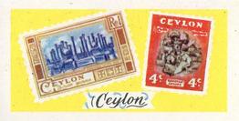 1961 Sweetule Stamp Cards #3 Ceylon Front