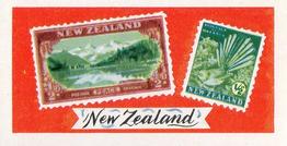 1961 Sweetule Stamp Cards #6 New Zealand Front