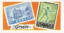 1961 Sweetule Stamp Cards #8 Greece Front