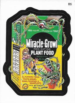 2005 Topps Wacky Packages All-New Series 3 - Bonus Cards #B5 Miracle-Growl Man-Eating Plant Food Front
