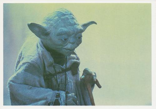 1980 Topps The Empire Strikes Back Photo Cards #12 Yoda Front