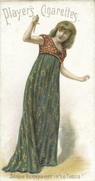 1898 Player's Actors & Actresses #NNO Sarah Bernhardt Front