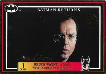 *1992 Australia Dynamic Batman Returns Movie Gold Card No8 The Red Triangle 
