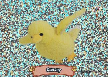 2009 Ganz Webkinz Series 4 - Sparkle Stickers #SP4-05 Canary Front