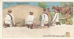 1910 Player's Army Life #20 Filling War Balloons Front