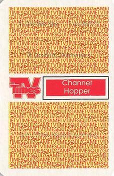 1985 Milton Bradley TV Times #NNO John Thaw Back