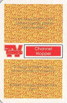 1985 Milton Bradley TV Times #NNO Leslie Crowther Back