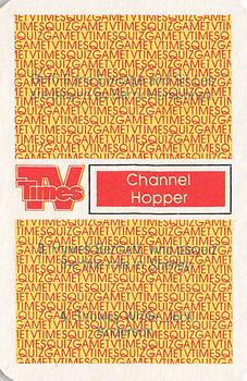 1985 Milton Bradley TV Times #NNO Barry Humphries Back