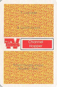 1985 Milton Bradley TV Times #NNO Robert Vaughn Back