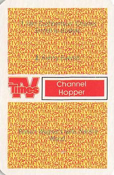 1985 Milton Bradley TV Times #NNO Robert Wagner Back