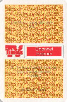 1985 Milton Bradley TV Times #NNO Lee Marvin Back