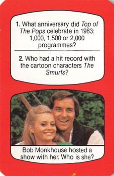 1985 Milton Bradley TV Times #NNO Bob Monkhouse / Anne Aston Front