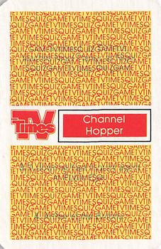 1985 Milton Bradley TV Times #NNO Liza Goddard / Nigel Planer Back