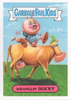 2019 Topps Garbage Pail Kids We Hate the '90s #3a Wranglin' Rocky Front
