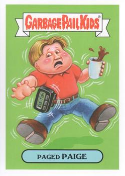 2019 Topps Garbage Pail Kids We Hate the '90s #1a Paged Paige Front